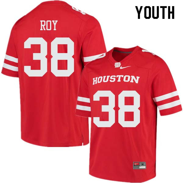 Youth #38 Dane Roy Houston Cougars College Football Jerseys Sale-Red - Click Image to Close